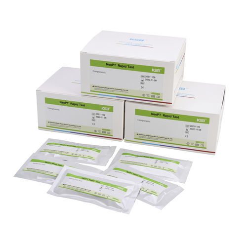 Kit de prueba de neopterina - Shenzhen kangshengbao Biotechnology Co., Ltd. - para enfermermedades infecciosas / para virus / de suero