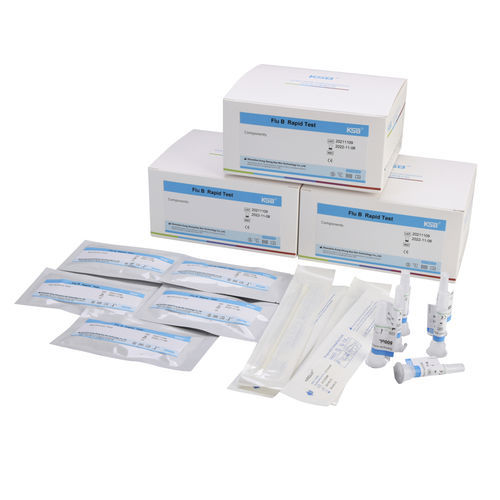 Kit de prueba para enfermermedades infecciosas - Shenzhen kangshengbao Biotechnology Co., Ltd. - de influenza B / de laboratorio / nasal