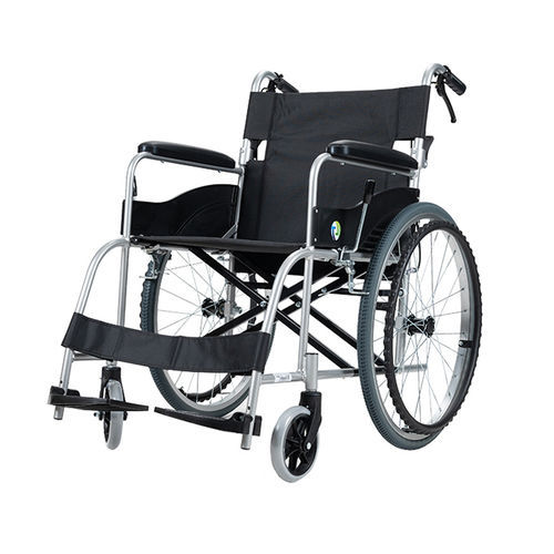 Silla de ruedas manual - ZTA168 - Zhongjin Medical - de exterior / plegable / con reposapiernas