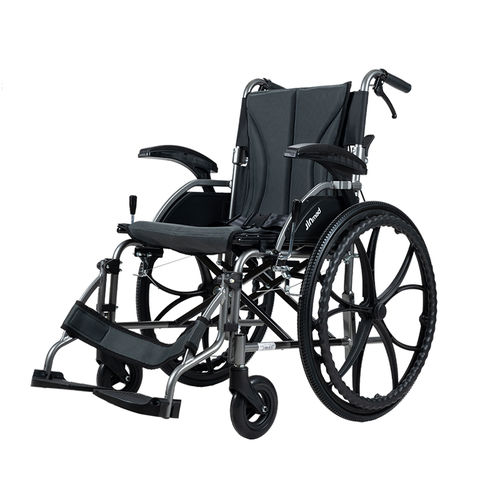 Silla de ruedas manual - ZTA378W - Zhongjin Medical - de exterior / plegable / de altura regulable