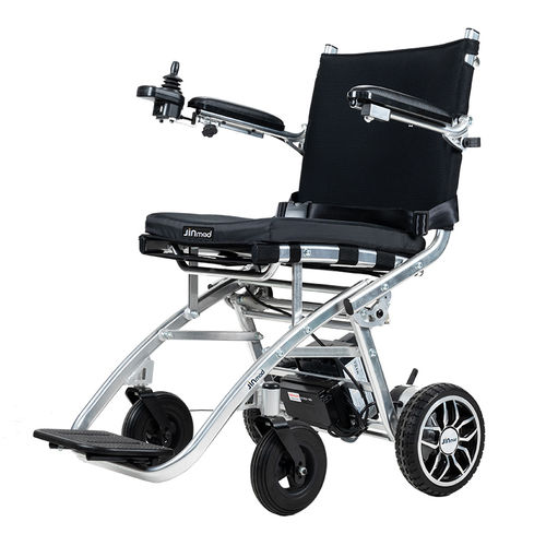 Silla de ruedas eléctrica - DYN20A-LW-ZJ - Zhongjin Medical - de exterior / plegable / con reposapiernas