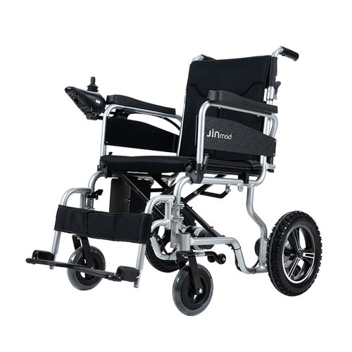 Silla de ruedas eléctrica - DYN36C-LY-ZJ - Zhongjin Medical - de exterior / plegable / con reposapiernas