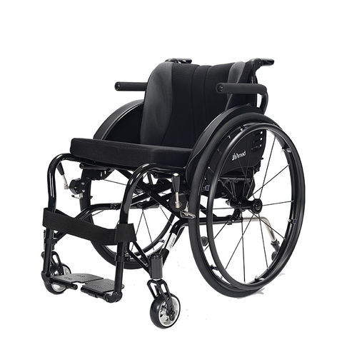 Silla de ruedas manual - NA-431L - Zhongjin Medical - de exterior / plegable / de altura regulable