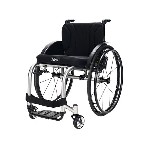 Silla de ruedas manual - NA-432 - Zhongjin Medical - de exterior / plegable / con reposapiernas