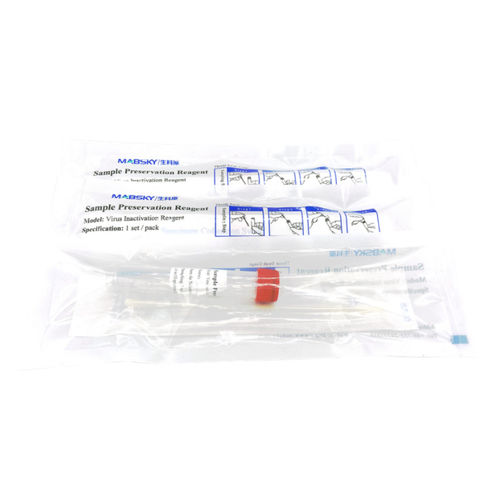 Kit de extracción de muestras clínico - MABSKY BIO-TECH CO.，LTD - nasofaríngeo / de garganta