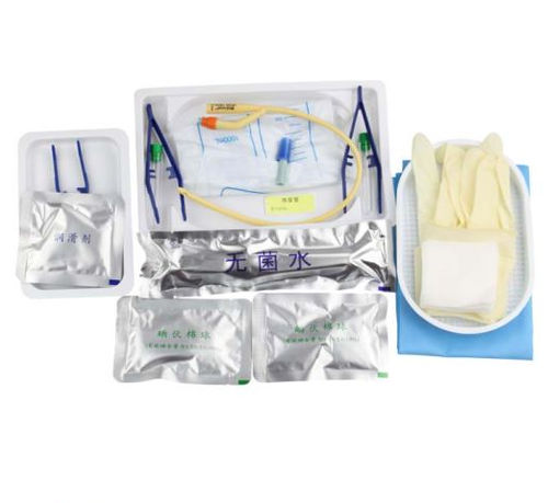 Kit médico de sondeo urinario - uy - con guantes
