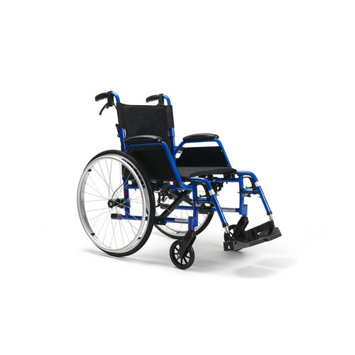 Silla de ruedas manual - ECL X2T 24' - Vermeiren Medical Equipment - de exterior / plegable / con reposapiernas