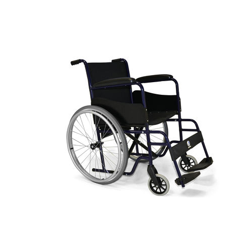 Silla de ruedas manual - 708 S20 24' - Vermeiren Medical Equipment - de exterior / plegable / negra