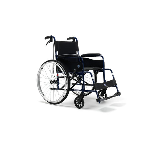 Silla de ruedas manual - ECL X1T 24' - Vermeiren Medical Equipment - de exterior / con reposapiernas / marco de aluminio