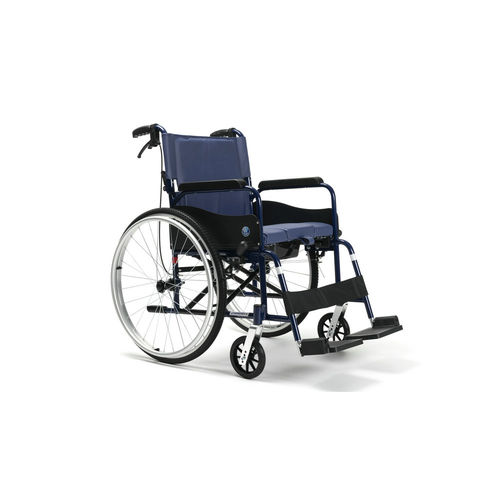 Silla con orinal con reposabrazos - ECL X1 - Vermeiren Medical Equipment - con reposapiés / plegable