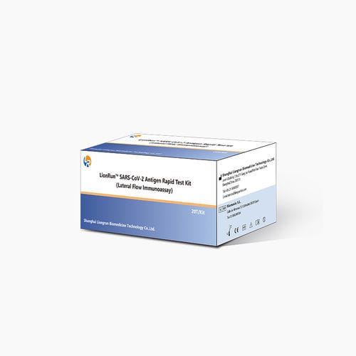 Kit de prueba para enfermermedades infecciosas - Shanghai Liangrun biomedicine technology co.,Ltd. - para antígenos / SARS-COV-2 / nasofaríngeo