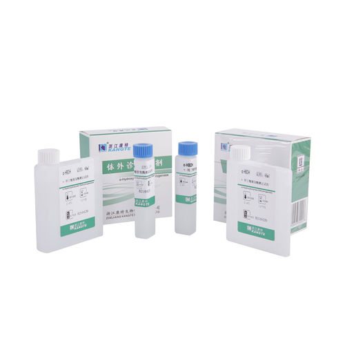 Kit de prueba de enfermedades del hígado - F003 series - Zhejiang Kangte Biotechnology Co., Ltd. - de infarto de miocardio / de LDH / de vitaminas