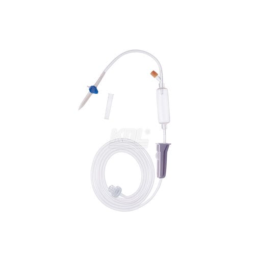 Set de perfusión con cámara de goteo - Zhejiang Kindly Medical Devices - con conector en Y / con filtro para prevenir la contaminación de partículas / con grifo