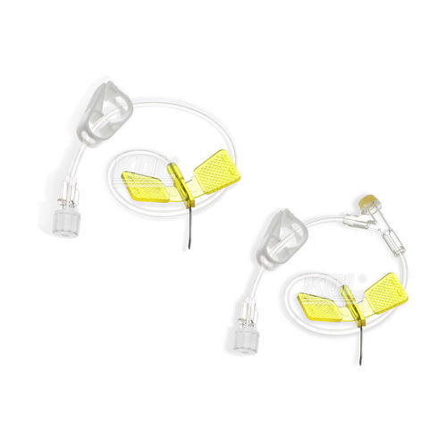 Aguja de punción - Zhejiang Kindly Medical Devices - con aleta / 20 G / 18 G