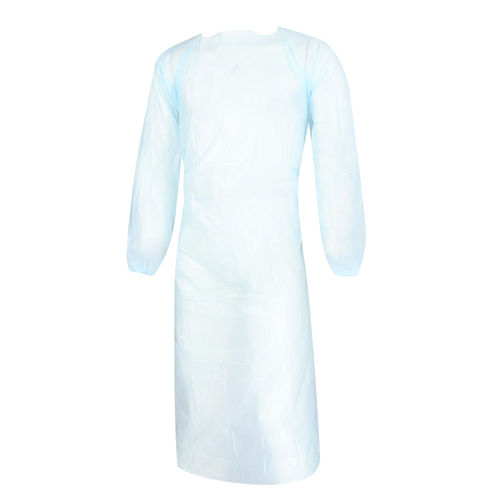 Bata quirúrgica unisex - SPFH023 - Soundpond International - desechable / blanca