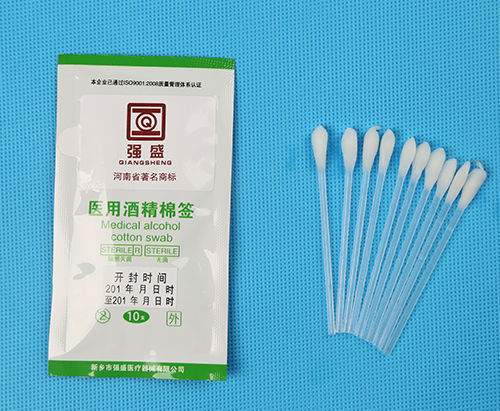 Hisopo estándar - 604 - Xinxiang Qiangsheng Medical Equipment - de algodón / de plástico