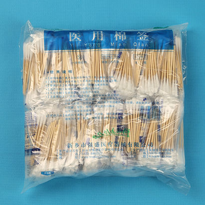 Hisopo estándar - 571 - Xinxiang Qiangsheng Medical Equipment - de plástico / de algodón / estéril