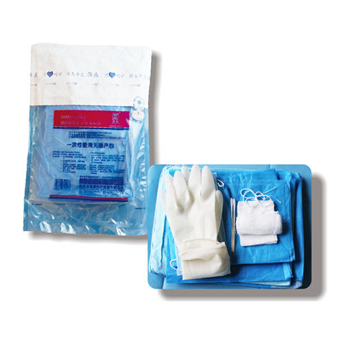 Kit médico desechable - 588 - Xinxiang Qiangsheng Medical Equipment - con guantes