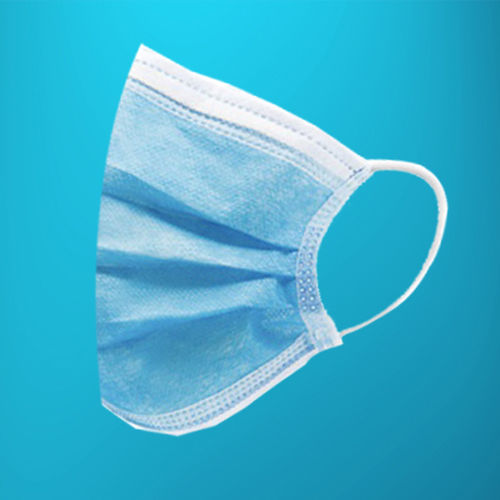Mascarilla de protección de tejido - Pingxiang Huafu medical - semimáscara / para adulto / azul