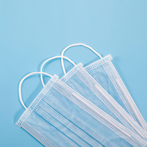 Mascarilla de protección con filtro - Pingxiang Huafu medical - semimáscara / para adulto / azul