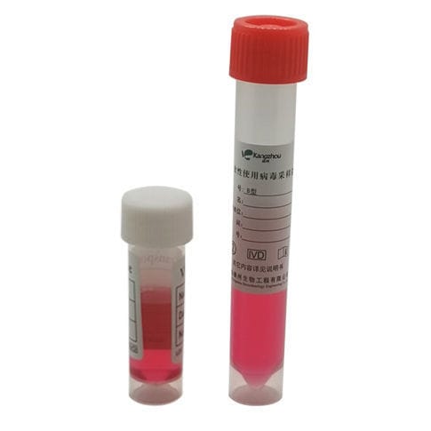 Hisopo de laboratorio - Weihai Kangzhou Biotechnology Engineering - de microbiología / para extracción de muestras / de detección de la COVID-19