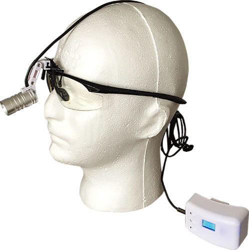 Fotóforo quirúrgico - KS-MC01 - Shantou Easywell Electronic Technologies - LED / con batería recargable / para lupa binocular