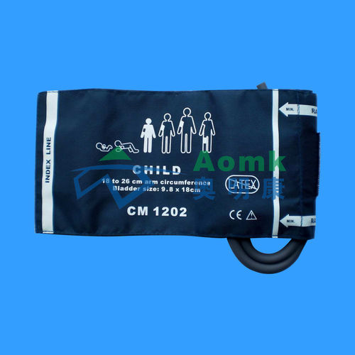 Manguito para la presión arterial - CM1202  - Shenzhen Aomingkang Electronic Co.,Ltd - pediátrico / con dos tubos / S
