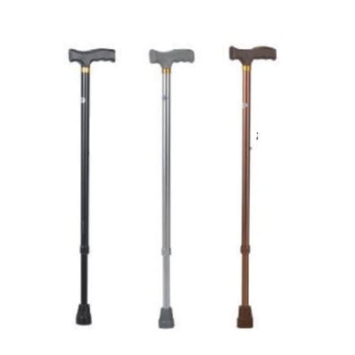 Bastón mango en T - KR9206L - Zhenjiang Kangrui Rehabilitation Equipment Co., Ltd. - de altura regulable