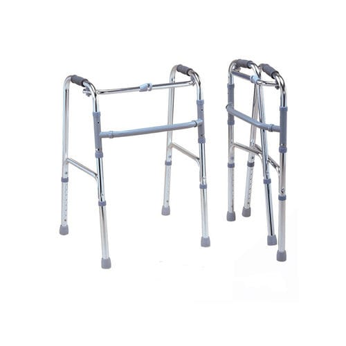 Andador de altura variable - KR913L - Zhenjiang Kangrui Rehabilitation Equipment Co., Ltd. - plegable