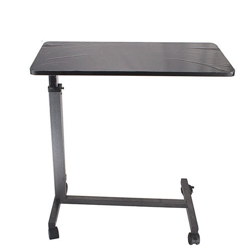 Mesa de cama con ruedas - KR572 - Zhenjiang Kangrui Rehabilitation Equipment Co., Ltd. - de altura regulable / con accionamiento manual