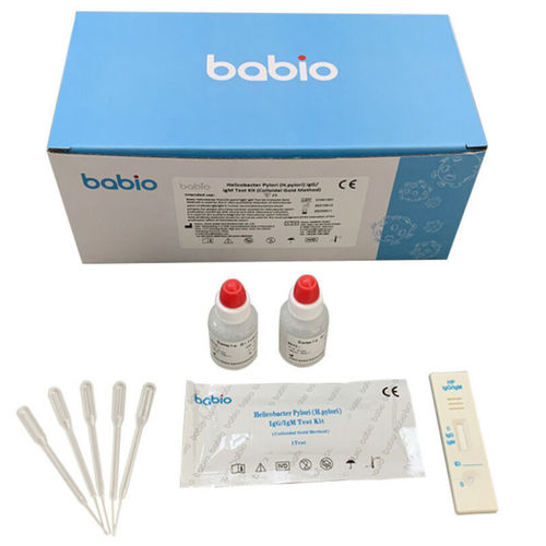 Kit de prueba de enfermedades gastrointestinales - Jinan Babio Biotech - de IgM / Helicobacter pylori / de suero