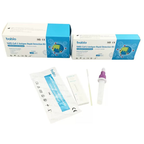 Prueba rápida para COVID-19 - Jinan Babio Biotech - para antígenos / SARS-COV-2 / de coronavirus