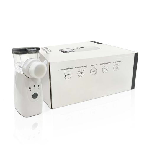 Nebulizador ultrasónico - NBM-6B - Jinan Babio Biotech - de uso general / portátil / con máscara