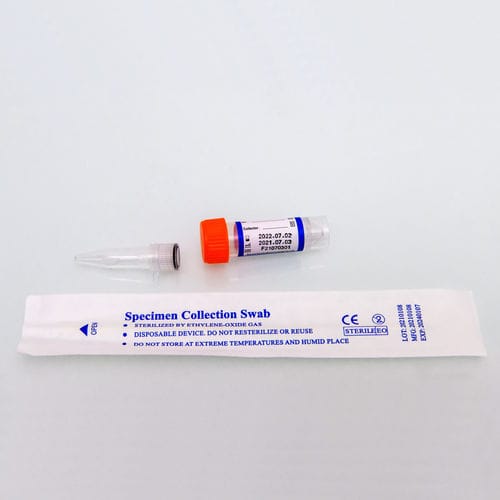 Tubo de extracción de laboratorio - Baicare - para PCR / cónico / nasofaríngeo
