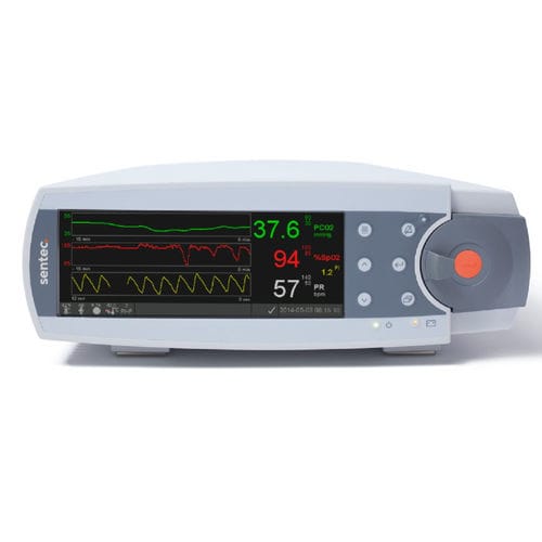 Monitor de paciente de mesa - Sentec - de CO2 / SpO2 / clínico
