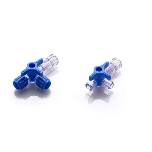 Conector para perfusión con grifo - TWS01 - Sunrise Medical Technology - con componentes sin látex / recto / en T