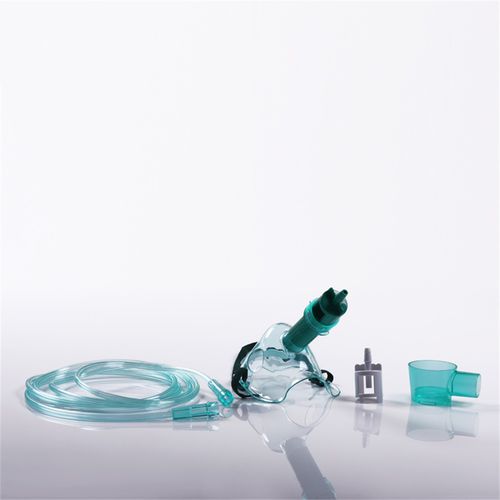 Máscara de oxígeno de PVC - VM01XL - Sunrise Medical Technology - transparente / ajustable