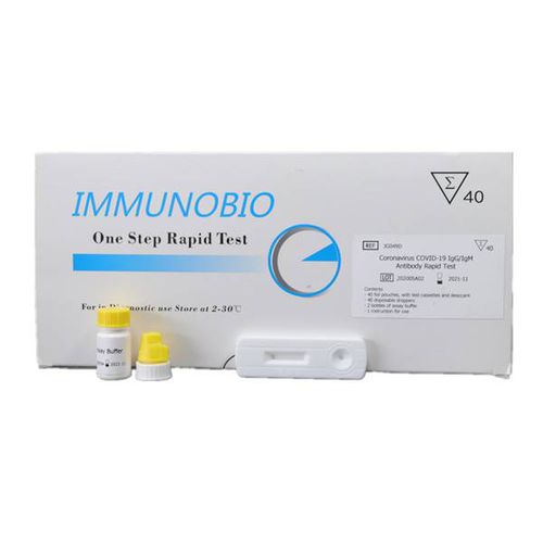 Prueba rápida para COVID-19 - Hangzhou Immuno Biotech Co., Ltd - de IgG / de IgM / SARS-COV-2