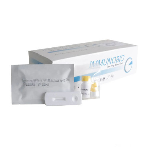 Prueba rápida para COVID-19 - IMMUNOBIO - Hangzhou Immuno Biotech Co., Ltd - de IgG / de IgM / SARS-COV-2