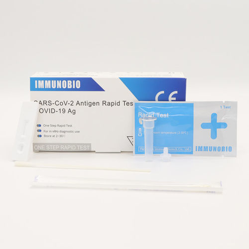 Prueba rápida para COVID-19 - Hangzhou Immuno Biotech Co., Ltd - para antígenos / de proteínas / SARS-COV-2