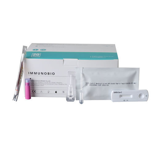 Prueba rápida de anticuerpos neutralizantes - Hangzhou Immuno Biotech Co., Ltd - para COVID-19 / de inmunidad / SARS-COV-2