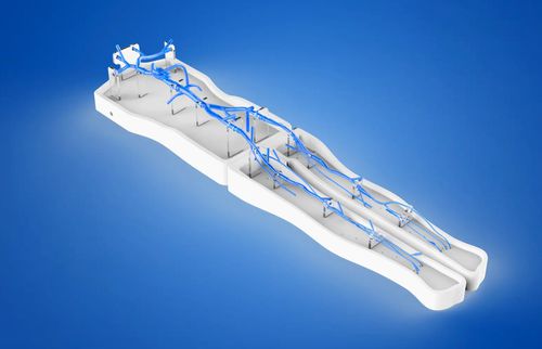Modelo vascular de vena - PLWZXG004 - Shanghai Preclinic Medtech - de vena safena / de vena cava / de vena ilíaca
