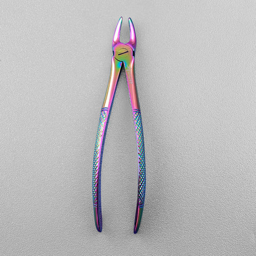 Fórceps de extracción dental para extracción superior central - MDI-020-001 series - Mediciveins - para extracción inferior anterior / para raíz dental / para molares superiores
