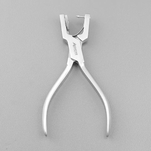 Pinza ortodóntica - MDI-01100-1100	 - Mediciveins - de Ainsworth / recta / de acero inoxidable