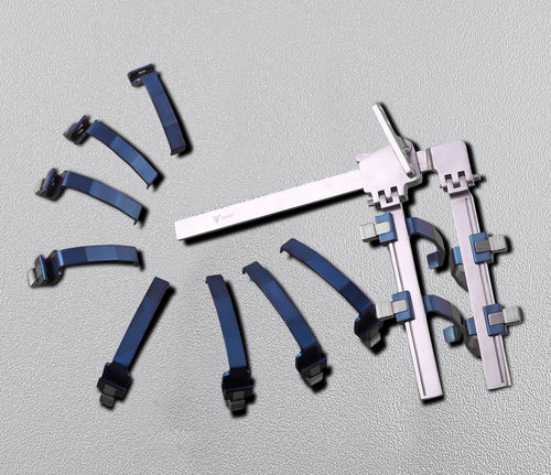 Retractor para cirugía ortopédica - 09100-10 - Mediciveins - de acero inoxidable