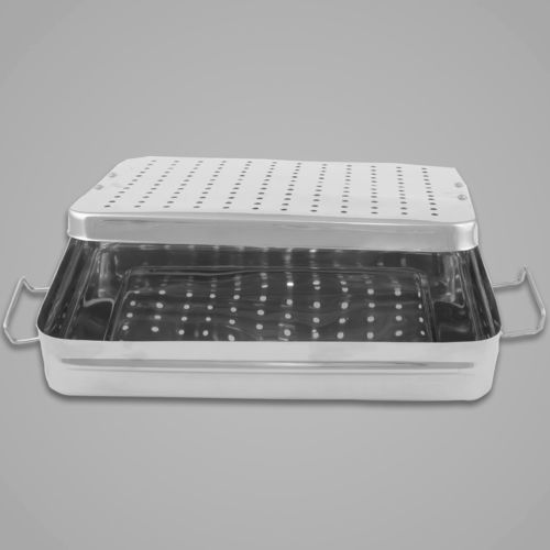 Contenedor de esterilización para instrumental - MDI-9000-9500	 - Mediciveins - perforado / de acero inoxidable