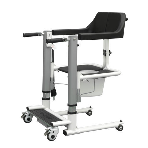 Silla de traslado de pacientes eléctrica - XFL-QX-YW06 - Xiamen Xiangfali Technology - con orinal / con ruedas / elevadora