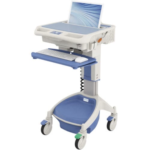 Estación de trabajo informática para ordenador portátil - AccessPoint™ - Touchpoint Medical - médica / sin ventilador / de altura regulable