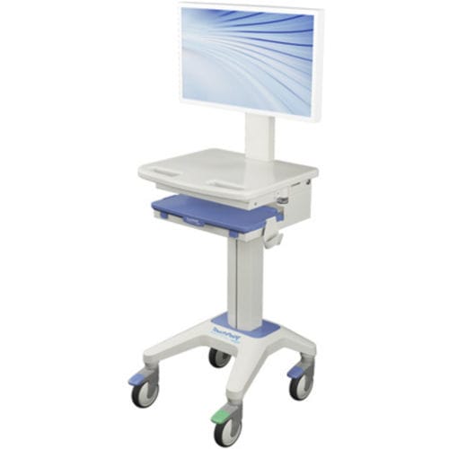 Estación de trabajo informática médica - WF-CSX-AH - Touchpoint Medical - de altura regulable / móvil