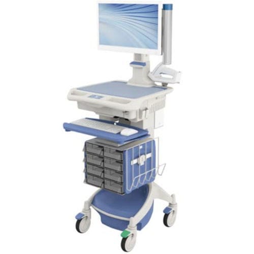 Carro informático de dispensación de medicamentos - AccessRx MD™ - Touchpoint Medical - seguro / con batería